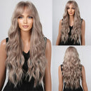 Peruca Wig 60cm | Cabelo Natural Feito a Mão - Loiro Claro / 60cm