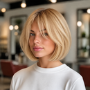 Topo de Cabelo Médio 25 cm - Loiro / 25 cm